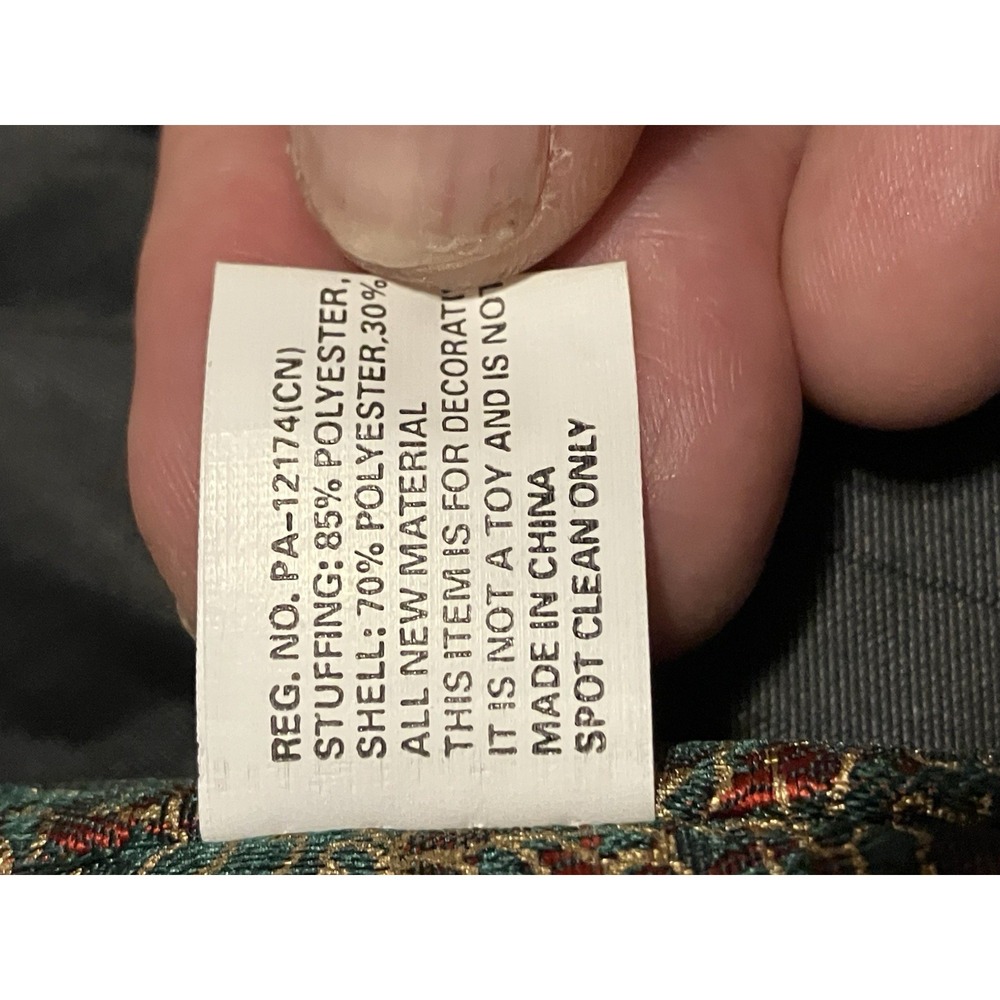 Handmade Angel Cloth Doll  Tall 31" Gold Wings Sequin Dress Folk Art blonde Curl - Picture 6 of 9